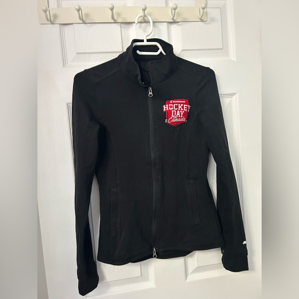 Roots Black Women's Hockey Day Jacket